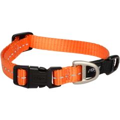 Rogz. Rogz Halsband Utility Orange S. Robust halsband som kombinerar funktionalitet, stil och säkerhet.