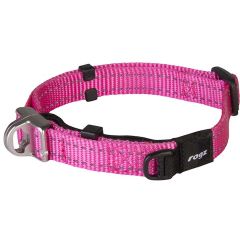 Rogz. Rogz Safety Halsband Utility Rosa M. Snabbutlösande magnetspänne minskar risken för skada vid lek.