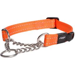 Rogz. Rogz Halvstryp Utility Orange M. Robust halsband som kombinerar funktionalitet och säkerhet.