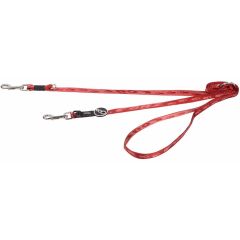 Rogz. Rogz Alpinist Multikoppel Röd S. Flera D-ringar och justerbar längd för olika behov.