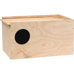 Ozami. Fågelholk Undulat Gropad. Fågelholk med ägg grop. 