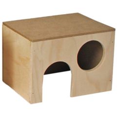 Ozami. Smådjurshus Plywood XXS. Smådjurshus av plywood trä. 