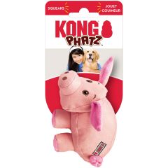 Kong Phatz Pig XS. Tåligt gosedjur med lågtonig pip. 