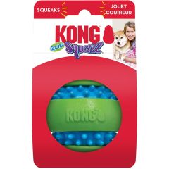 Kong Squeezz Goomz Ball M. Tuggboll med massageeffekt. 