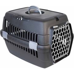 Transportbur Basic Svart/Grå S. Prisvärd bur för mindre husdjur. 