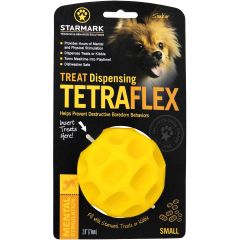 Starmark Treat Tetraflex S. Foderdispenser som rullar oregelbundet. 