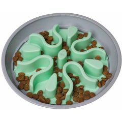 Outward Hound. Fun Feeder Wobble Slo Bowl. Vickande skål med slow feed insats. 