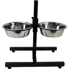 Ozami. Matbar Justerbar 2 x 1700 ml. Stabil matbar med justerbar höjd. 