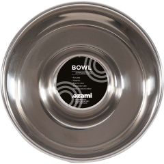 Ozami. Valpskål Rostfri 880 ml. Stabil valpbar med upphöjd mitt. 