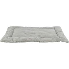 Trixie. Liggmatta Jonna Ljusgrå 110x75 cm. Dyna i mjuk manchesterplysch. 
