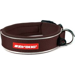Ezydog Halsband Neo Brun XS. Mjukt halsband för högsta komfort. 