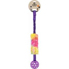 Ozami. Play-n-tug Unicorn Curl With Ball. Färgglad dragleksak med boll. 