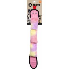 Ozami. Hundleksak Fantasy Snake Rosa. Perfekt för lek och apportering. 