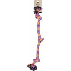 Ozami. Repleksak Big Rope 3 knutar. Tåligt lekrep för stora och starka hundar. 