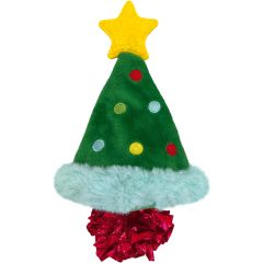 Kong Holiday Crackles Christmas Tree. Julleksak med prassel och kattmynta. 