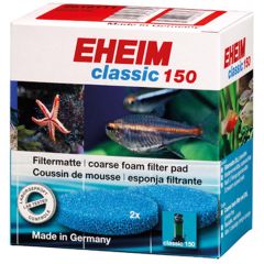 Eheim Classic 150 Filtersvamp Grov 2p. Grova filterplattor till Eheim ytterfilter. 