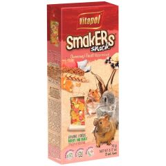 Vitapol. Smakers Snack Frukt 2-p. Gnagarsticks med kokos, äpple och apelsin. 