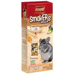 Vitapol. Smakers Snack Delikatess Nötter 2-p. Chinchillasticks med frukt & nötter. 