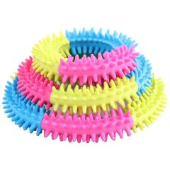 Pawise. Rainbow World Ring. Leksaksring med mjuka noppor. 