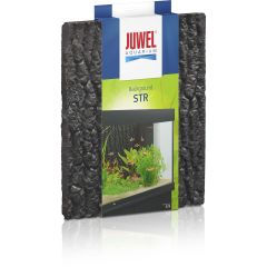 Juwel Aquarium. Background STR Svart. Akvariebakgrund med realistisk bark. 