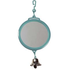 Living World. Fågelspegel Dubbelsidig. Dubbel fågelspegel med bjällra. 