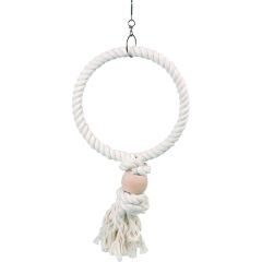 Flamingo. Repring Fågelgunga Ecru. Fågelgunga i kraftigt flossrep. 