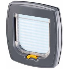 Ferplast Swing 1 Grå. Lucka med manuell 2-vägs låsning. 