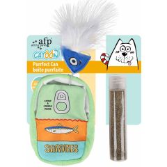 All For Paws. Kattleksak Purrfect Can. Tuggleksak med naturlig kattmynta. 