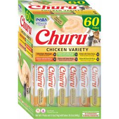 Churu Chicken Variety 60-pack. Megapack med churu kyckling krämgodis. 