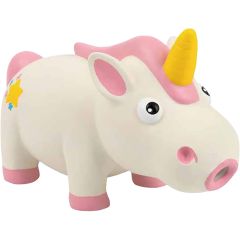 All For Paws. Hundleksak Zootex Enhörning M. Söt enhörning med grymtljud. 