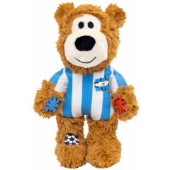 KONG Wild Knots Bear Argentina - Fotbolls VM. Sportig fotbollsbjörn i Argentinas färger. 
