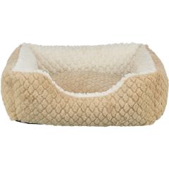 Trixie. Bädd Kaline Mio Brun 50x40. Bädd med vändbar dyna och halkfri botten. 