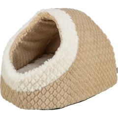 Trixie. Igloo&nbsp;Kaline&nbsp;Mio Brun/Creme. Igloo djurb&auml;dd med halkfri botten. 