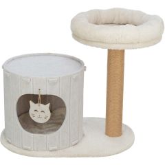 Trixie. Klösställning Filia Creme. Klösträd med mysig filthåla. 