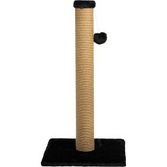 Ozami. Klöspelare Z12 Svart 80cm. Extra hög klöspelare till alla katter.