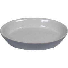 Ozami. Keramikskål Låg Oval Grå. Oval keramikskål med låga kanter.