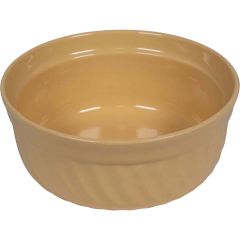 Ozami. Keramikskål Orient Beige. Matskål med mjuk och dekorativ form.