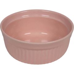 Ozami. Keramikskål Orient Rosa. Matskål med mjuk och dekorativ form.