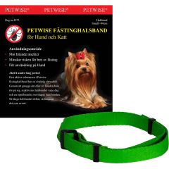 Petwise Fästinghalsband Hund. Halsband mot fästingar med citrusdoft. 