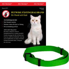 Petwise Fästinghalsband Katt. Halsband mot fästingar med citrusdoft. 