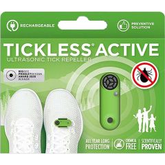 Tickless Active Grön. Fästingskydd för människor. 