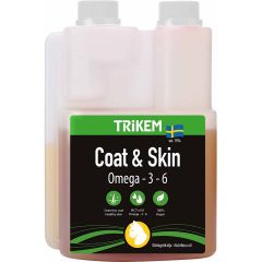 Trikem Coat & Skin Katt. Mot hudproblem, mjäll och hårbollar. 