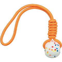 Trixie. Light & Strong Boll/Rep 40cm. Boll med rep som flyter på vatten.