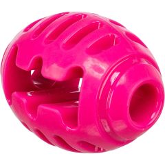 Trixie. Soft & Strong Rugby Rosa. Slitstark gummiboll för fartfylld lek. 