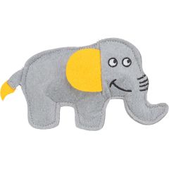 Trixie. Kattleksak Elefant Filt. Kattleksak med kattmynta. 