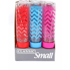 Classic Vattenflaska Zig-Zag 150ml. Vattenflaska med med rostfri pip. 