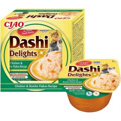 Dashi Delights Chicken Bonito Flakes. Kyckling och bonitofisk i dashi buljong. 