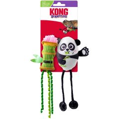 Kong Cat Scrattles Panda 2-p. Två lekfulla leksaker med catnip. 