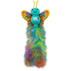 Kong Cat Wubba Butterfly. Fjäril med kattmynta och fjädersvans. 