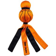 Kong Wubba Sport Basketball. Hundleksak med lång svans och squeaker. 